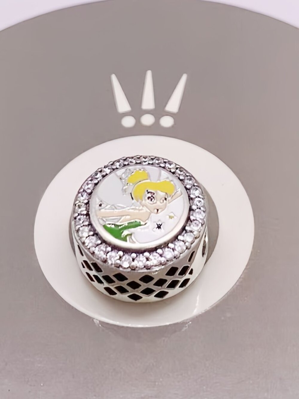 Disney Parks x Pandora Disneyland 70th Anniversary Tinkerbell Charm